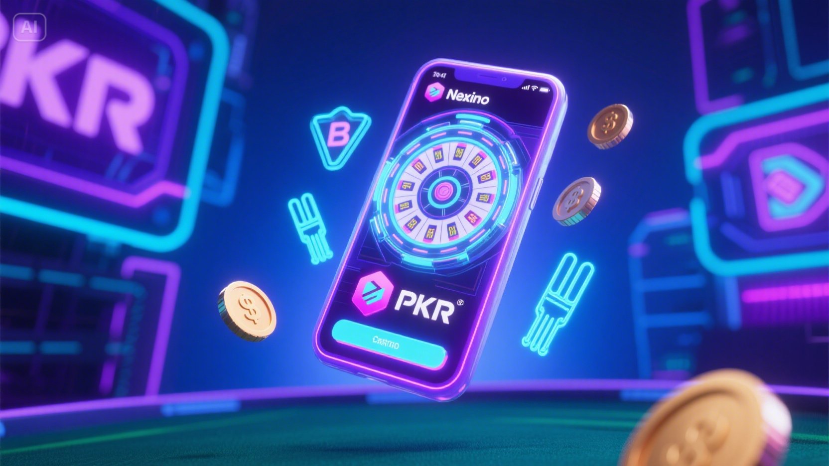 Casino rocketspin desktop and mobile interfaces